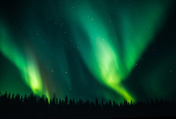 aurora boreal finlandia